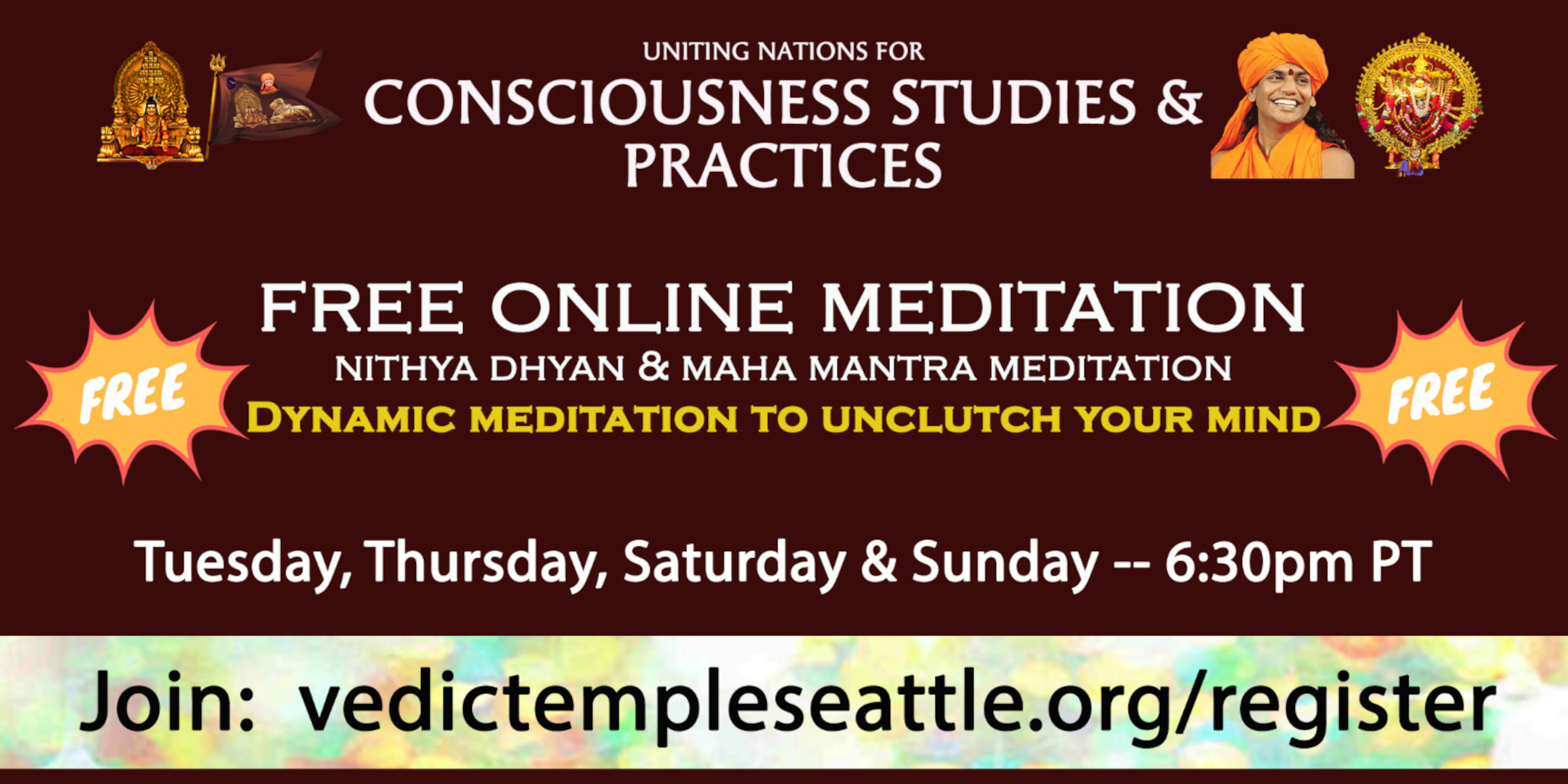 Nithya Dhyan and Maha Mantra meditation - Online Meditation