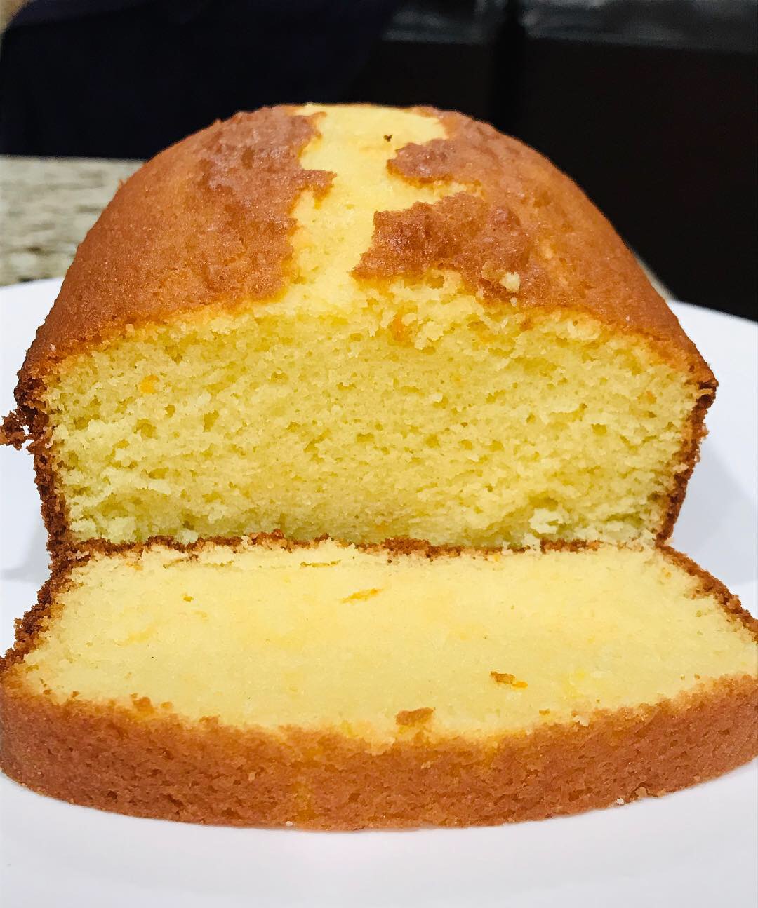 Orange loaf cake 
