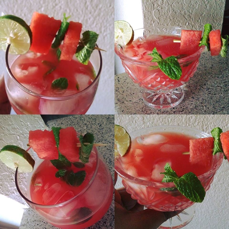 Watermelon mint Cooler